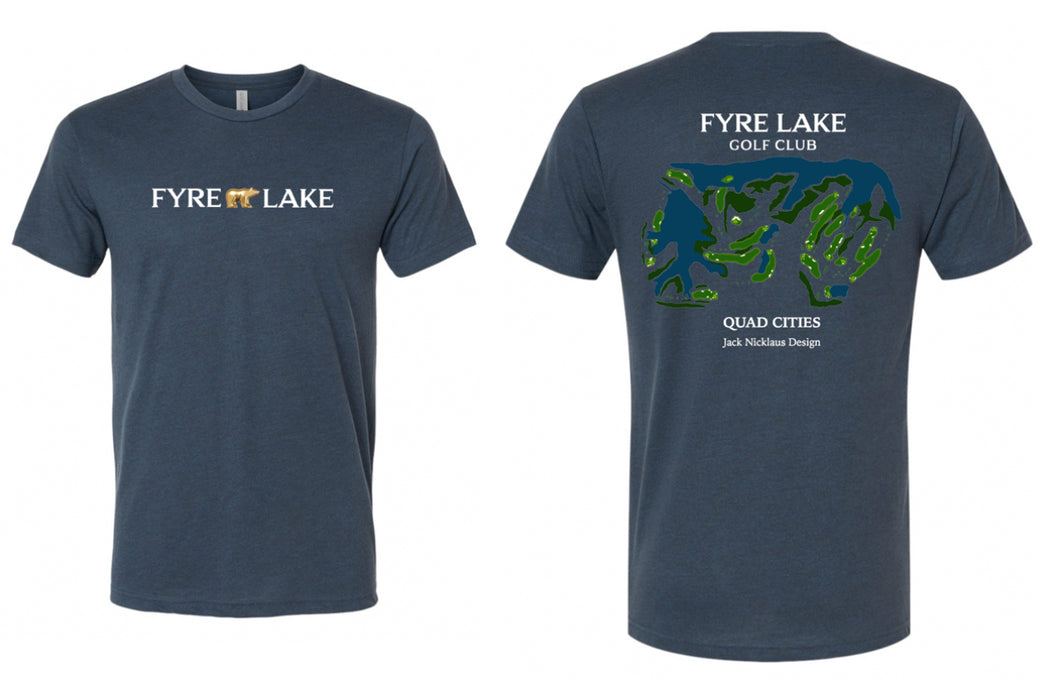 Fyre T Shirt by Golf Drawn