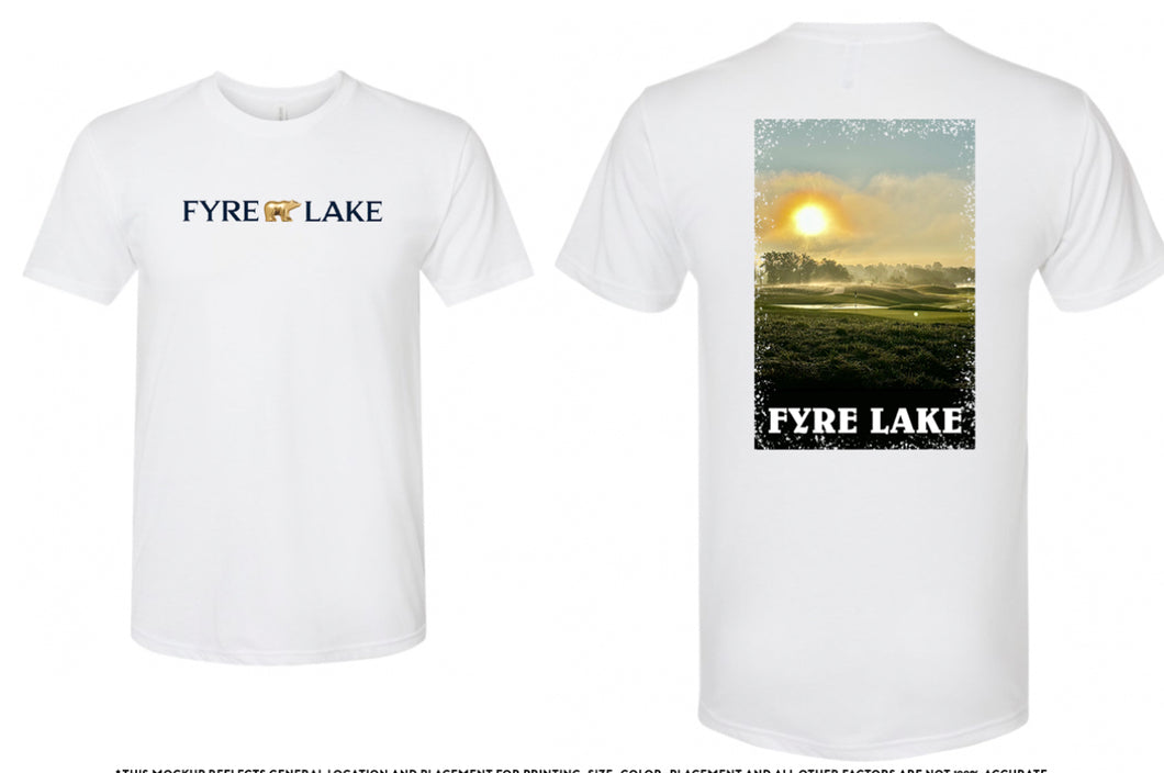 Fyre T Shirt by Golf Drawn