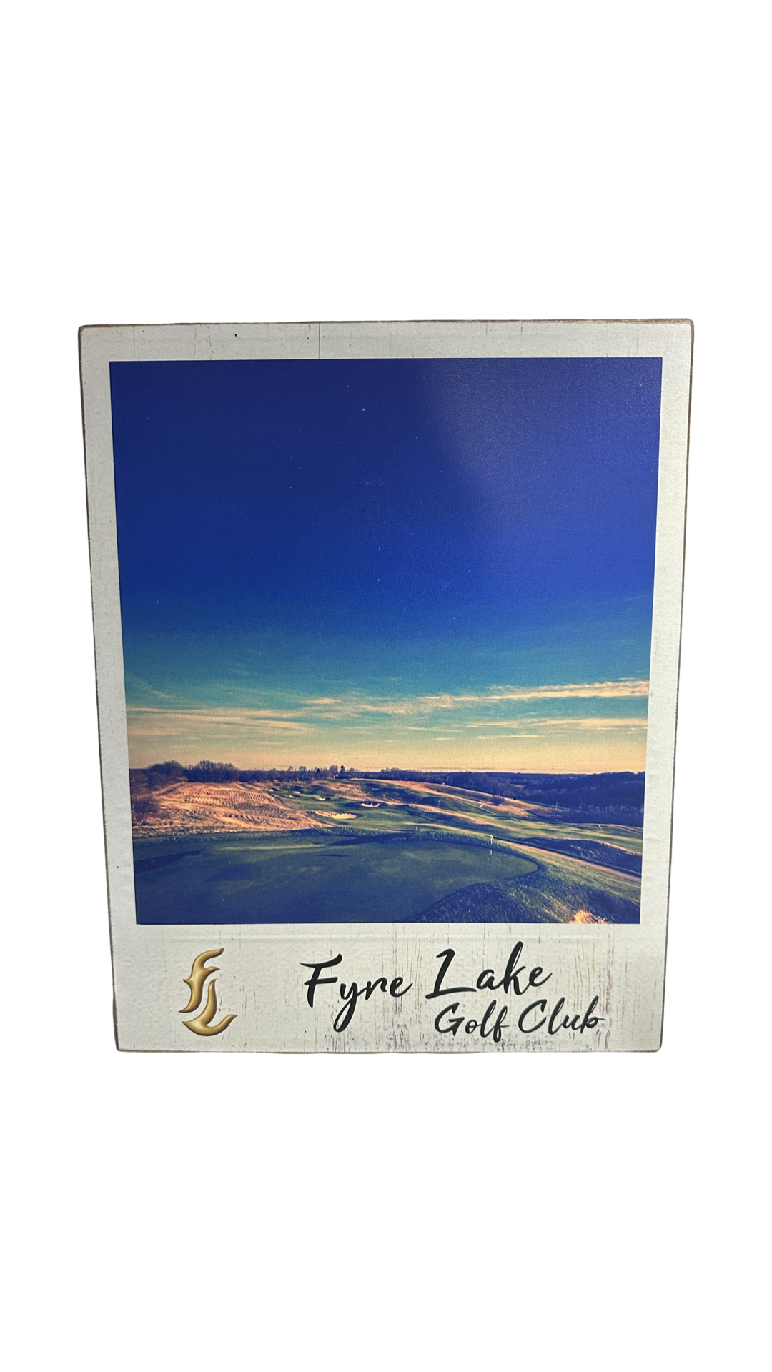 Signs by the Sea Polaroid
