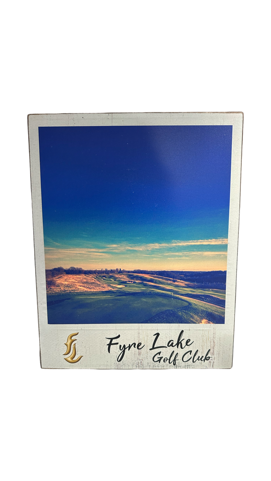 Signs by the Sea Polaroid