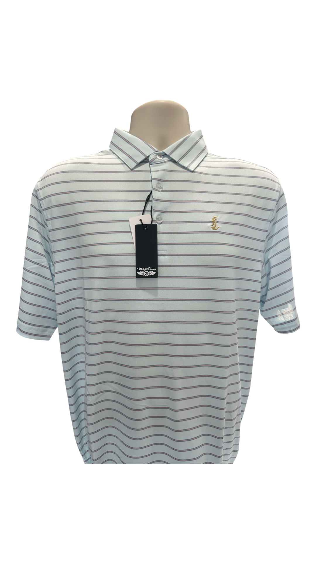 Straight Down Quintero Stripe Polo