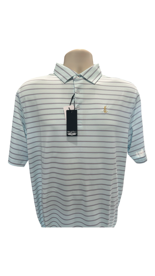Straight Down Quintero Stripe Polo