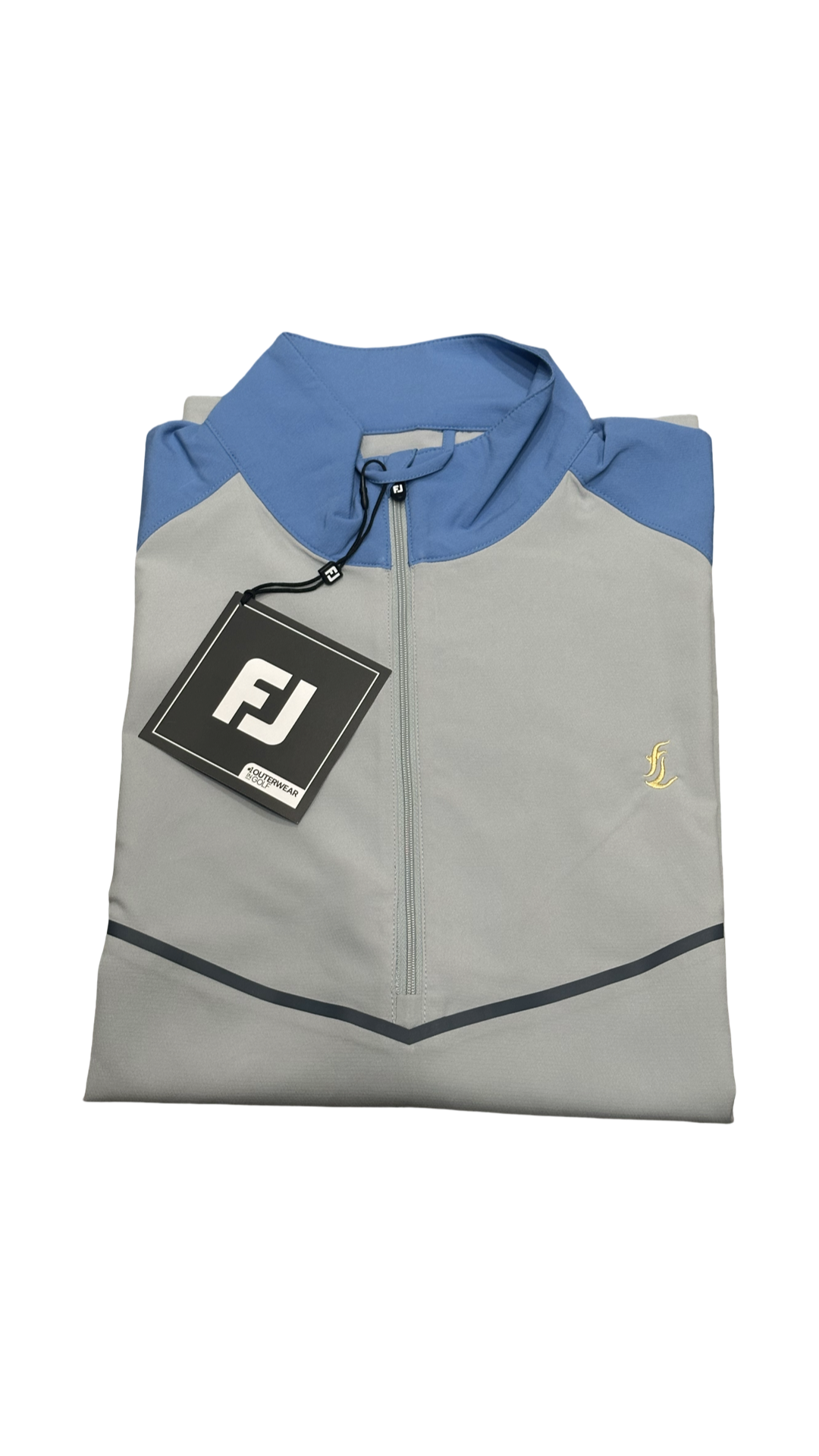Footjoy Zephyr SS Windshirt Blue/Grey