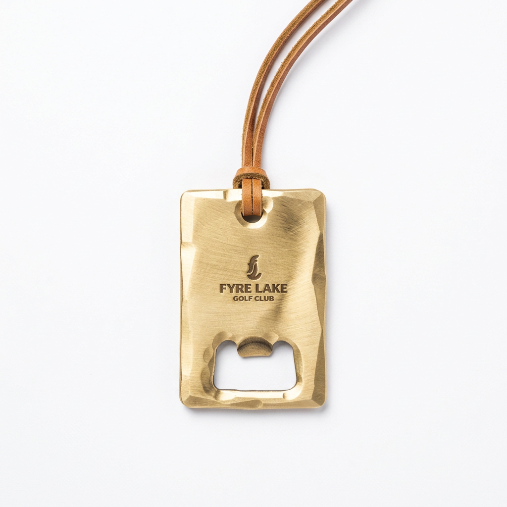 Seamus Bag Tag Bottle Opener